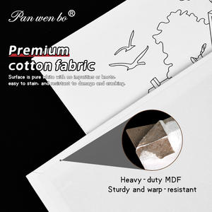 Kit di pannelli di tela da dipingere per bambini Panwenbo e kit Sip, tela pre-disegnata per dipingere animali, tela pre-stampata per pittura fai da te - Product Image 4