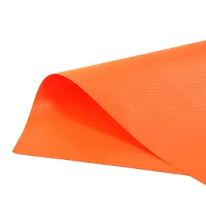 Chinese supplier Coated Tarpaulin fabric Waterproof PVC Roll With Customized Sizes OEM Color