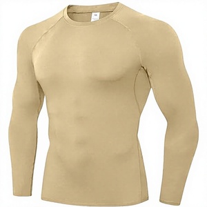 Men's Compression Long Sleeve Performance Shirt Premium Quick Dry Compression Base <b>Layer</b> <b>Top</b> Men's Athletic Compression Training - Product Image 1