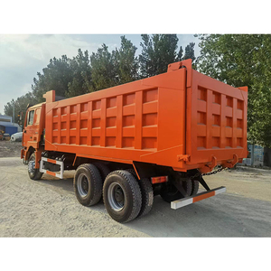 Shacman-camión de basura usado, 6x4 F3000, 10 ruedas, volquete de coche de un año - Product Image 5