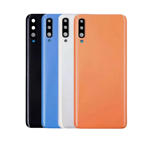 For Samsung Galaxy A70 A705F Back Battery Glass Cover Replacement Rear Door Housing Cover With / Without Lens