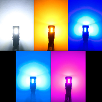 Ampoule LED T10 W5W pour feux de position de stationnement de voiture feux de dôme de carte intérieure 12V Canbus 3020 puces 10SMD pour livraison gratuite