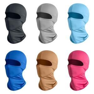 Pasamontañas para Hombre, para Ciclismo al Aire Libre, Cortavientos y Protector Solar, de Spandex/Poliéster, Unisex, Personalizable - Product Image 4