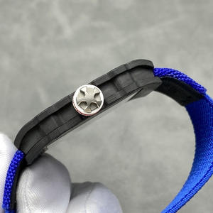 Montre mécanique unisexe de luxe de haute qualité, design squelette transparent, bracelet en cuir 22 mm, cadran à aiguilles, épaisseur 5 mm - Product Image 6