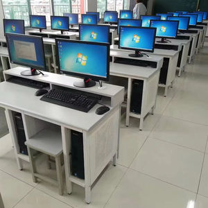 Bureau d'ordinateur moderne multifonctionnel pour une personne de plus convertir la salle de classe chambre à coucher salle de conférence laboratoire informatique pour l'école - Product Image 4