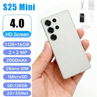 3G S25 MINI Kompaktes Smartphone 4,0-Zoll Dual-SIM Dual-Standby (DSDS) Entsperrt Android 12.0 1GB+16GB - Direkt vom Hersteller
