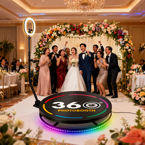 Cabine photo à <span class=keywords><strong>360</strong></span> degrésConvient aux fêtes, mariages, clubs, écoles et autres lieux. - Product Image 1