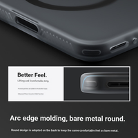 Nouvelle coque de téléphone en polycarbonate rigide transparente mate antichoc avec couverture magnétique pour oppo find x9/x9pro