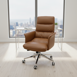 <span class=keywords><strong>Silla</strong></span> Giratoria Ergonómica de Oficina para Computadora, <span class=keywords><strong>Silla</strong></span> de Cuero Moderna para Personal, Hogar, Estudio, Ejecutivo, Gerente, <span class=keywords><strong>Silla</strong></span> con <span class=keywords><strong>Ruedas</strong></span> y Reposabrazos - Product Image 2