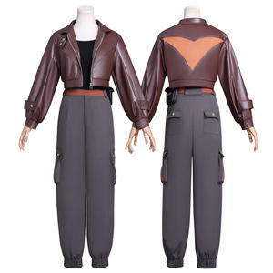 Echo Battle Story 2cos disfraz Elder Sister Luye ropa de trabajo chaqueta conjunto secundario Cosplay rendimiento completo Unisex poliéster adulto - Product Image 1