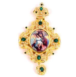 Pendentif pour collier en alliage, motif de vierge marie, le plus populaire grec avec artsu, offre spéciale - Product Image 4