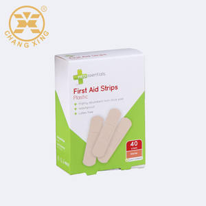Caja de embalaje de impresión personalizada Tiras de primeros auxilios Apósitos Gasa Caja de papel de embalaje médico - Product Image 4