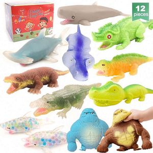 ของเล่นบีบลดความเครียด Taba Mochi Squishy สำหรับเด็ก วัสดุ PU เป็นมิตรกับสิ่งแวดล้อม ช่วยบรรเทาความวิตกกังวล เหมาะสำหรับเด็กอายุ 5-7 ปี - Product Image 2