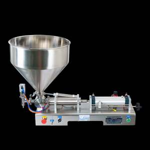 Machine de remplissage semi-automatique à buse unique personnalisée pour miel, crème, boissons, sauce chili, crème pour le visage, sauce au bœuf - Product Image 2