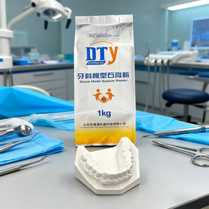 Polvere di Gesso Dentale Tipo 4 Pietra Ultra-Dura Marca DTY Modello T12 per Modelli di Precisione di Corone, Ponti e Impianti in Laboratorio Odontotecnico - Product Image 2