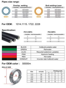 أنابيب IFAN ISO15875 لتدفئة الأرضيات بالجملة - أنابيب سباكة مرنة PEXA PEXB PERT بأحجام 16-32 مم - Product Image 5