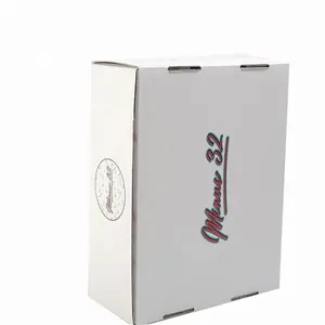 Упаковочные коробки для электронной коммерции по индивидуальному заказу, с цветной печатью, 2 боковых гофрированных картонных коробок для рассылки