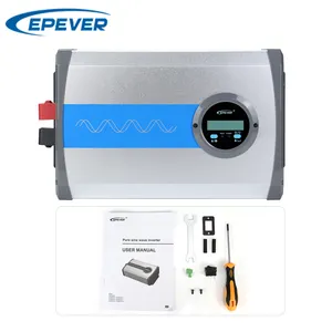 EPEVER 1500 Вт IPower инвертор 12 в 110 В 220 В высокочастотный немодулированный синусоидальный сигнал инвертор немодулированный Солнечный инвертор