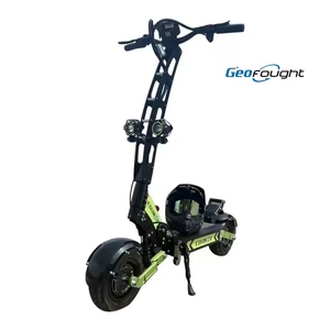 Scooter Eléctrico Todoterreno de 11 Pulgadas para Desplazamientos Diarios, Motor Dual, Batería de 60V 30Ah 40Ah, Alcance de 38-75 Millas, Scooter Eléctrico para Adultos - Product Image 2