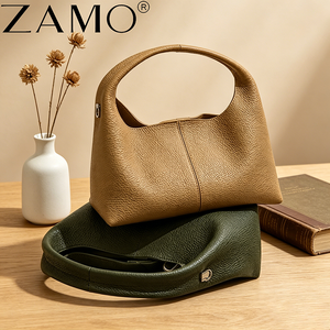 <span class=keywords><strong>Sac</strong></span> à bandoulière hobo en <span class=keywords><strong>cuir</strong></span> pleine fleur <span class=keywords><strong>grainé</strong></span> véritable pour femme, marron <span class=keywords><strong>camel</strong></span>, avec poignée anneau intégrée pour le quotidien et le travail - Product Image 1