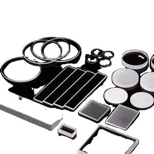 Vidrio óptico personalizado de fábrica, ventana óptica de vidrio de sílice fundida con revestimiento de Ar - Product Image 4