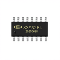 SIZEYUAN SZY52F4 SOP16 IC vocal 32 bits, 10 broches E/S numériques programmables, 192 secondes, 16K de mémoire vocale, applications vocales FLASH