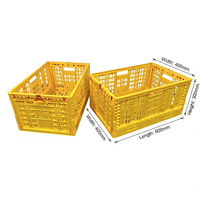 Vente flash : Caisse pliable portable en PP, idéale pour la cuisine, le garde-manger, le salon, caisses de rangement pliables