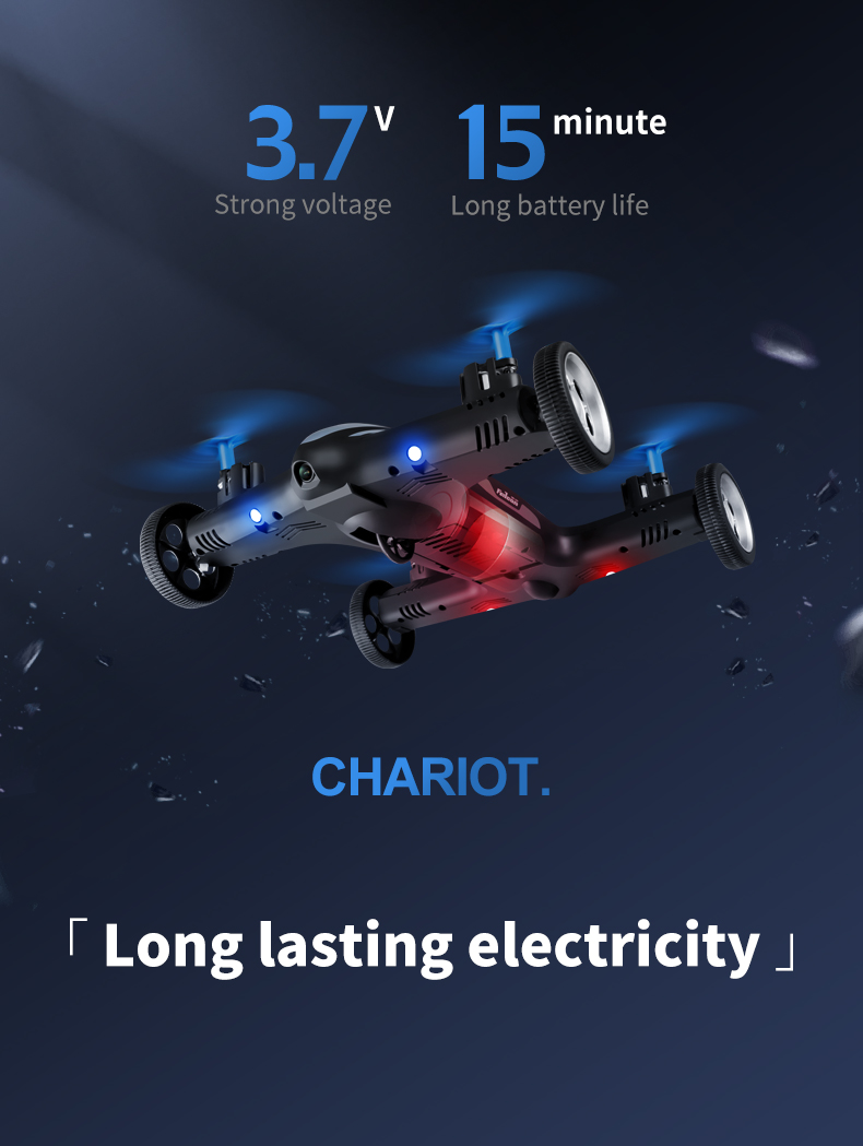 Remote Control Air-Ground Flying Cars Mini Dron 4K Hd Camera Aerial Photography RC Drone Quadcopter Children's Toy Gift