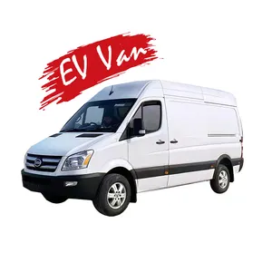 Eropa Standar Dijual Panas 2 Kursi 388Km Rentang 100Km/Jam Kecepatan Lithium Ev Kendaraan Listrik Kargo Van Mini Mobil dengan CE Sertifikat