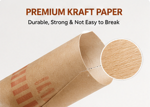 Rollos de Papel Kraft para Envolver Monedas Codificadas por Color, para Monedas de 10, 5, 25, 1 y 25 Centavos, y Dólares, Valor Mixto, 12 Rollos en Total - Product Image 4