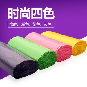 E-Clean Trash Bags Thickened Hdpe Easy Tear Flat Top Disposable For Home Kitchen Office Hotel - Product Image 5