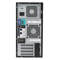 Serveur Tour PowerEdge T140 d'entrée de gamme avec processeur Xeon E-2124, 8 Go de RAM ECC DDR4, capacité maximale de 64 Go, en stock