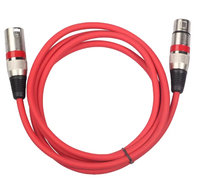 Câble de microphone XLR de qualité supérieure, connecteurs XLR mâle-femelle robustes, longueur = 1 m