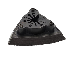 90*90*90MM crochet et boucle Triangle meulage plaque de secours disque de ponçage tampon de support pour outils abrasifs <span class=keywords><strong>multi</strong></span>-outils polissage - Product Image 1