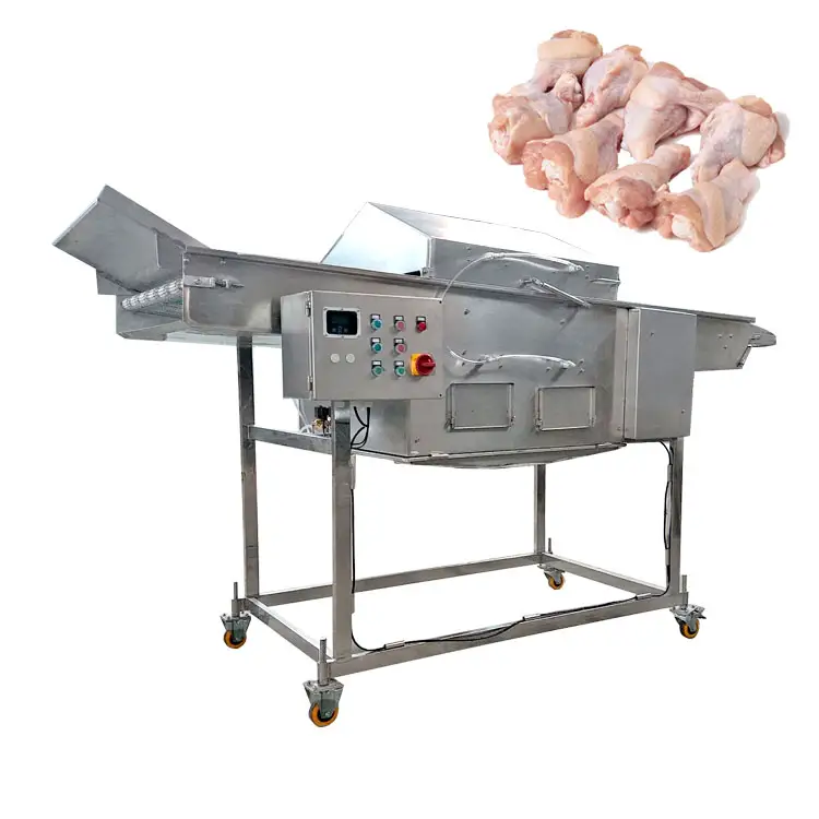 Nouveau design de machine à glaçage automatique pour crevettes boule de glaçage fruits de mer glace pour la viande de poisson