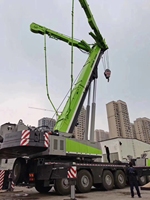 Grue tout-terrain Zoomlion Zat4500v 450T, machinerie de levage lourd, grue