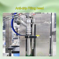 Machine de remplissage et de bouchage de bouteilles de vin liquide pneumatique à tête unique entièrement automatique ZXSMART