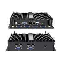 PC industriel Mini N2840 J1800 2e 3e 4e 5e génération I5 Châssis embarqué à faible puissance Win 10 pour 1er 2e 3e génération Produits accessoires