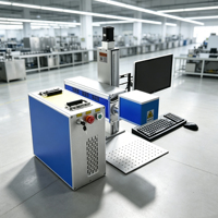 Graveur laser CO2 compact de type split, marqueur laser CO2 portable pour l'impression de dates et de logos sur emballages