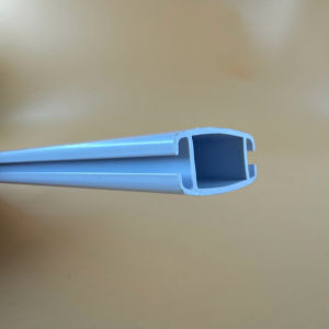 Profil de fenêtre en PVC de style européen, durable, écologique, protection UV, OEM, décoration de la maison, longueur personnalisée - Product Image 1