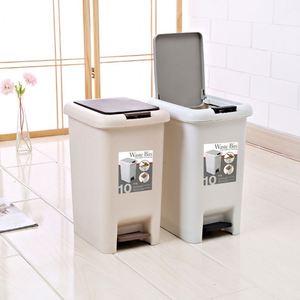 Poubelles à pédale en plastique pour salon, 10L, 15L, 20L - Product Image 4
