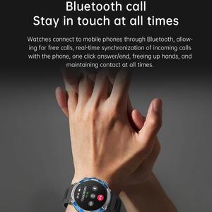 Reloj inteligente de moda para hombre <span class=keywords><strong>con</strong></span> pantalla Android resistente al agua Ip67 de carga magnética multitáctil de alta resolución Ips de 1,52 pulgadas - Product Image 5