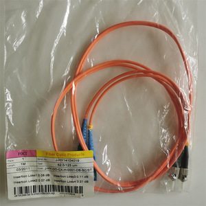 Cable de Fibra Óptica de 62.5/125um con Interfaz SC/ST, 1M, Doble Núcleo, OM3 J-HY-DD-CX-H-0001-DB-SC/ST - Product Image 2