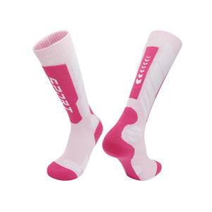 Vente en gros <span class=keywords><strong>de</strong></span> <span class=keywords><strong>chaussettes</strong></span> <span class=keywords><strong>de</strong></span> sport avec logo personnalisé <span class=keywords><strong>Chaussettes</strong></span> <span class=keywords><strong>de</strong></span> <span class=keywords><strong>ski</strong></span> en éponge antidérapantes pour l'extérieur <span class=keywords><strong>Chaussettes</strong></span> à baril long - Product Image 1