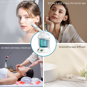 Vaporizador Facial Nano Iónico, Sauna de Vapor Caliente Giratoria 360°, Tanque Grande de 300 ml, Limpieza Profunda, Hidratante, Nutritivo, Eléctrico, para el Hogar - Product Image 5