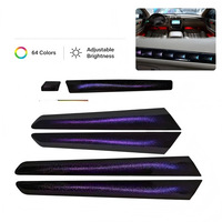Kit d'éclairage d'ambiance LED multicolore style galaxie pour Mercedes-Benz Classe R W251 (modèles 2006-2017) – Panneau décoratif intérieur