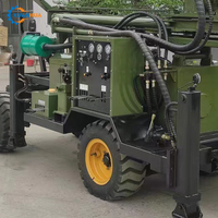 Foreuse rotative diesel montée sur tracteur pour puits d'eau avec pompe et moteur – Meilleur prix à vendre