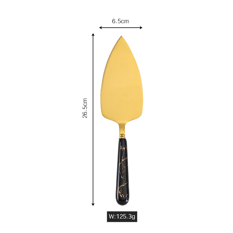 Spatola per torta nera