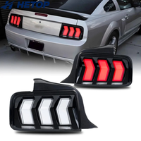 Feux arrière HETOP Mustang 2004-2009, feux arrière LED pour voiture, clignotants, feux de recul, accessoires Plug and Play pour Ford