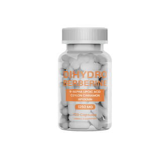 HUAQING OEM Dehydroberberine 1250mg capsules <span class=keywords><strong>Super</strong></span> Berberine supplement met Ceylon kaneel & R-alfa-liponzuur & Apigenine - Product Image 2